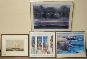 TEN ASSORTED WORKS OF ARTTen A