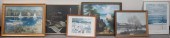 TEN ASSORTED WORKS OF ARTTen A