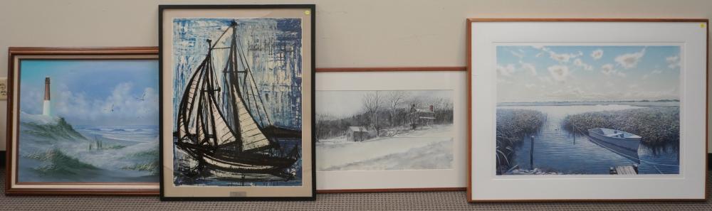 TEN ASSORTED WORKS OF ARTTen