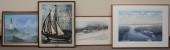 TEN ASSORTED WORKS OF ARTTen A