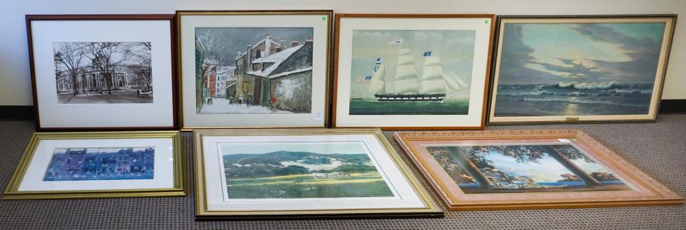 TEN ASSORTED WORKS OF ARTTen