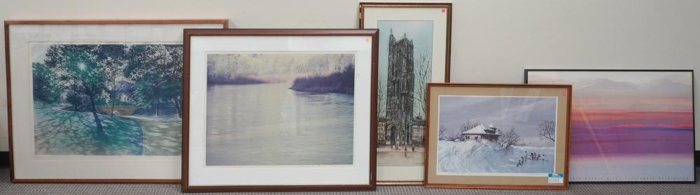 TEN ASSORTED WORKS OF ARTTen
