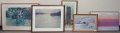 TEN ASSORTED WORKS OF ARTTen A