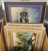 TEN ASSORTED WORKS OF ARTTen A