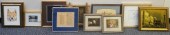 TEN ASSORTED WORKS OF ARTTen A