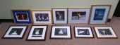 TEN AUTOGRAPHED PREDOMINANTLY