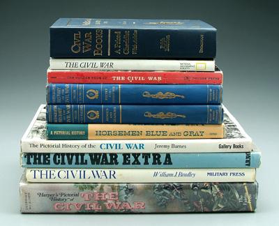 Ten books, Civil War related: Tom