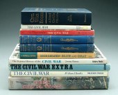 Ten books, Civil War related: