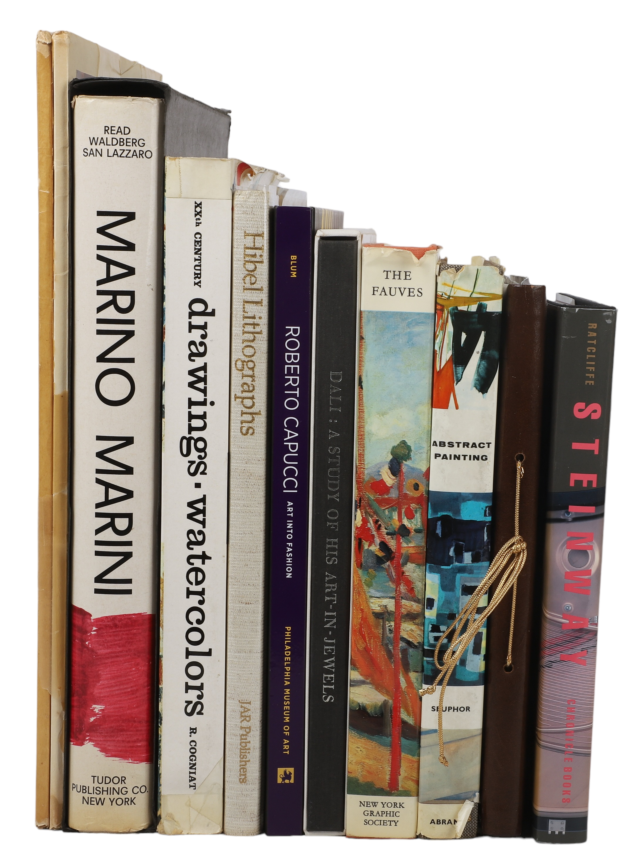 Ten books mainly on art,
