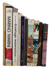 Ten books mainly on art, inclu
