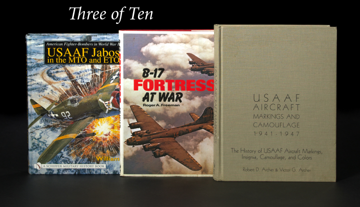 Ten Books on World War II Aircraft,