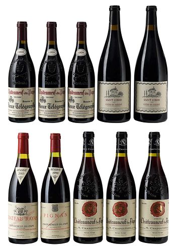 TEN BOTTLES 1998-2010 ASSORTED