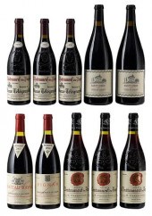 TEN BOTTLES 1998-2010 ASSORTED