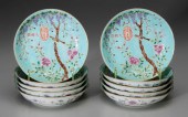 Ten Chinese Dayazhai bowls: ex