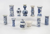 TEN CHINESE PORCELAIN VASES AN