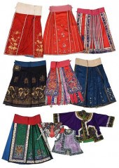 TEN CHINESE SKIRTS AND OTHERSe
