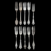 TEN COIN SILVER AND STERLING S