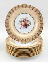 TEN COPELAND SPODE PORCELAIN P