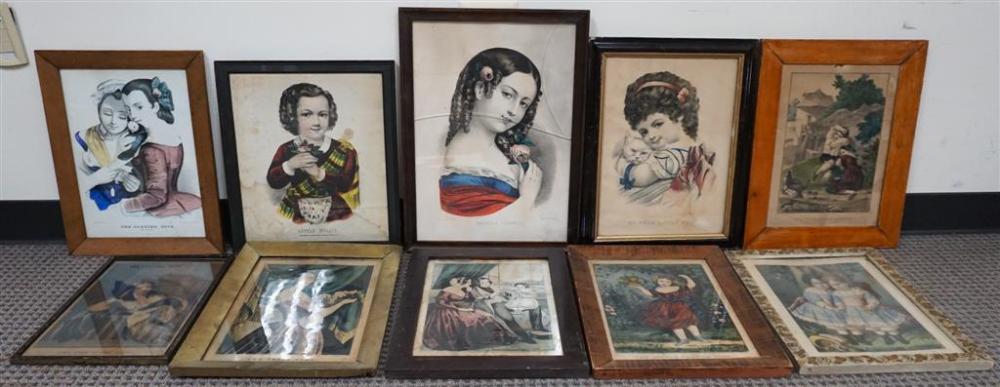 TEN CURRIER & IVES AND OTHER