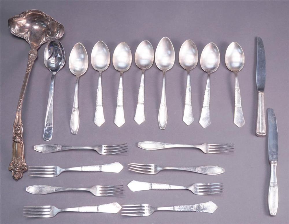 TEN DANISH ARTS & CRAFTS SILVER