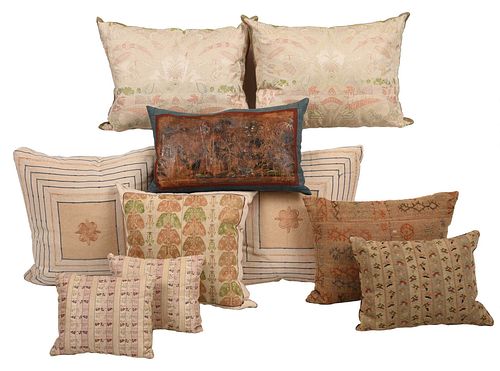 TEN DECORATOR PILLOWS20th/21st