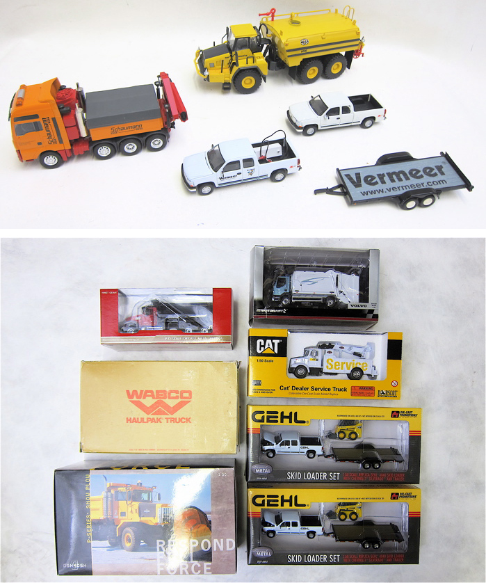 TEN DIECAST METAL SCALE MODEL
