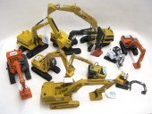TEN DIECAST METAL SCALE MODEL