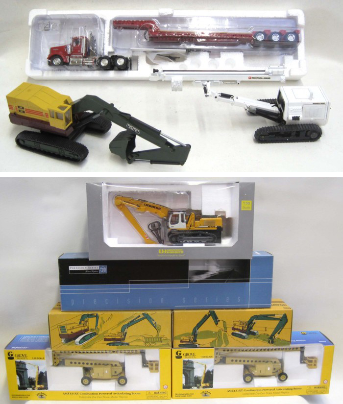 TEN DIECAST SCALE MODELS; (2)