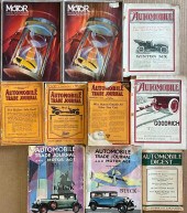 TEN EARLY MOTOR MAGAZINES - TW