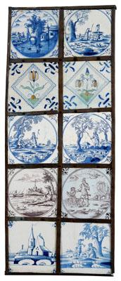 Ten early transfer tiles: two