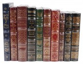 Ten Easton Press editions of c