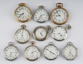TEN ELGIN POCKET WATCHES1: Ill