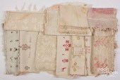 TEN EMBROIDERED SHOW TOWELS, 1