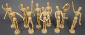 TEN FRUITWOOD ARTICULATED ARTI