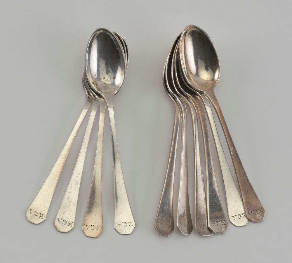 TEN GEORGE GEBELEIN STERLING SILVER