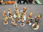 TEN GERMAN HUMMEL PORCELAIN FI