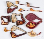 TEN GERMAN PIPES, INCLUDING ME