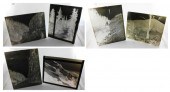 TEN GLASS PHOTOGRAPHIC PLATES