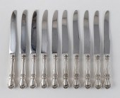 TEN GORHAM “BUCKINGHAM” KNIVES
