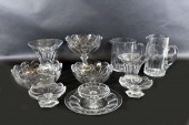 TEN HEISEY GLASS CO. COLORLESS