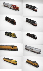 TEN HO GAUGE MODEL TRAIN ENGIN