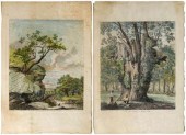 Ten Jacob Strutt engravings (B