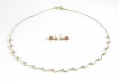 TEN KARAT YELLOW GOLD NECKLACE