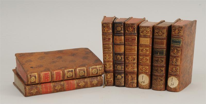 TEN LEATHER VOLUMES FROM A