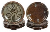 TEN MARK HEWITT DINNER PLATES(