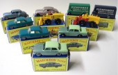 TEN MATCHBOX TOY VEHICLES IN '