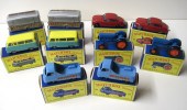 TEN MATCHBOX TOY VEHICLES incl