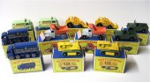 TEN MATCHBOX TOY VEHICLES incl