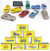 TEN MATCHBOX TOY VEHICLES incl
