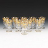 TEN MOSER ANTIQUE OPTIC GLASS